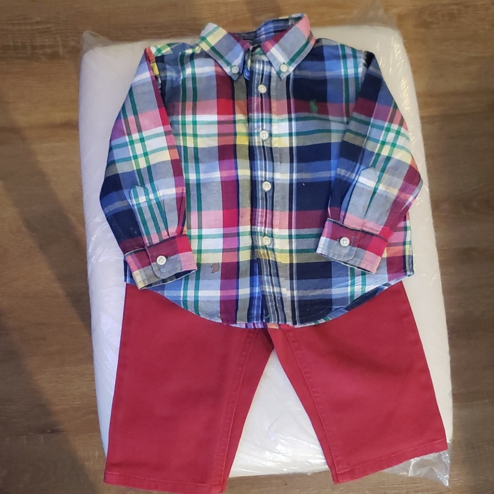 Baby Polo Ralph Lauren 2 Piece set